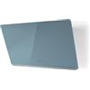 Faber Cappa a Parete Glam Light Zero Drip 330.0615.675 Vetro Blu Polvere da 80cm