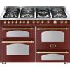 Lofra Cucina RR126SMFET+MFT/2AEO Dolce Vita Rosso Burgundy 120X60 PRONTA CONSEGNA