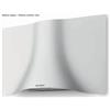 Faber Cappa a Parete Veil 110.0324.953 Bianco Chiaro 90cm
