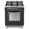 Lofra Cucina PNM76GVT/C Nero Matt Rainbow 70x60 5 Fuochi PRONTA CONSEGNA