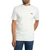 Vans Uomo Nuova Maglietta con La Parte Sinistra del Petto, White/Black, M