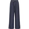 ONLY Pant Onlcaline HW-Pantaloni Pull-up Wvn, Blu Jeans Scuro, (XL) W x 32L Donna