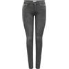 ONLY Royal Reg Sk Denim Jeans Noos Skinny Donna, Grigio (Dark Grey Denim), 26W/30L