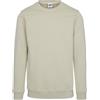 Urban Classics Basic Terry Crew Uomo Felpa Verde Oliva Regular