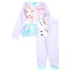 Disney Pigiama da Bambina in Cotone Frozen, Completo Comodo e Accogliente, Design Elsa e Anna per la Notte, Malva, 8 Anni