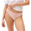 Tommy Hilfiger Donna Perizoma Thong con Logo, Rosa (Foggy Pink), M