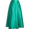 ALBERTA FERRETTI - Gonna lunga - Verde smeraldo