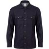 BRUNELLO CUCINELLI - Camicia regular fit - Blu navy