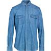 MAZZARELLI - Camicia di jeans - Blu