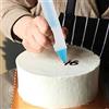 Segutage Penna Decorative in Silicone, Riutilizzabili Pasticceria Penna per Scrivere con 4 Beccucci per la Decorazione di Torte Stampo per Cioccolato Strumenti per Decorare Torte Fai Da Te