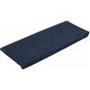 vidaXL Tappetini Autoadesivi per Scale 15 pz 65x24,5x3,5 cm Blu