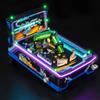 BrickBling Luce compatibile con la macchina Lego Arcade Pinball (versione classica) | 11374, BrickBling Display Light, LED ad alta densità, profondità visiva migliorata, nessun modello incluso