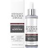 GNAUMORE Esfoliante Facciale di Riso Nero,Esfoliante Viso al Riso Bianco e Nero,Esfoliantes Corpo,Rimuove le Cellule Morte Della Pelle e i Punti Neri,100ML