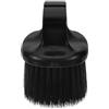PLAFOPE Spazzola per Pulizia Chioma e Barba in Plastica Nera Fibra, Facile da Mantenere, per Uso Professionale a Casa in Salone