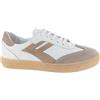 Andrea Conti Damen Low Top Sneaker Freya, Scarpe da Ginnastica Donna, Bianco D Stone, 42 EU