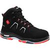 ELTEN Alan XXTP Black-Red Mid ESD S3S, Scarpe Antinfortunistiche Unisex-Adulto, Nero, 48 EU