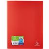 Exacompta - Cod. 8855E - 1 portalistino OPAK - 50 buste antiriflesso goffrate - 100 facciate - per formato A4 - dimensioni 24X32cm - copertina flessibile in polipropilene - rosso