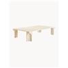 GUBI Tavolino in travertino Doric larg. 140 cm - Beige