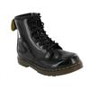 Dr. Martens DELANEY, Stivali Unisex Bambino, Nero (Black Patent Lamper), 29