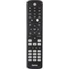 Hama Telecomando universale per TV Philips (infrarossi, capacità di apprendimento, tasti luminosi, tasto intelligente, funzione Easy Mode, tasti principali ergonomici, portata di 10 m) nero