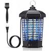 PestMentor Zapper per insetti per esterni e interni, ad alta potenza, IPX4, custodia in metallo impermeabile, cattura insetti per cortile, patio, giardino