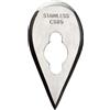 ALLWAY CSB4 Lama di ricambio - Lavoro piatto e grandi modanature concave, adatto per CS6 Contour Scraper