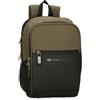 Pepe Jeans Jarvis Zaino per laptop adattabile, verde scuro, Zaino PC