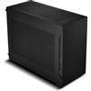 Lian Li Custodia per PC Mini-ITX A4-H2OX5, GPU con montaggio a triplo slot, esterno in alluminio e interno in acciaio SPCC, 240 mm AIO, layout sandwich SFX, PCIe 5.0, supporta PSU SFX/SFX-L - A4H2OX5
