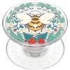 PopSockets: PopGrip Plant - Supporto e Impugnatura Estensibile Realizzati con Materiali a Base Vegetale con Un Top Intercambiabile per Smartphone e Tablet - Translucent Bee Boho