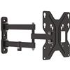Digitus 90357 Universal supporto da parete per schermi LED/LCD Monitor 3d 107 cm (42 pollici), portata 30 kg, VESA max 200 x 200 nero
