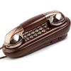 Sangyn Telefono retrò da parete con campanello in metallo vintage cordless analogico, controllo volume, telefono nostalgia, vecchio telefono con scelta di un tasto, ideale per casa, cucina, ufficio,