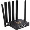 YUYTE Router 5G SA NSA Router Industriale per Schede SIM Wireless Dual Band Gigabit WiFi per Europa Asia Africa Australia