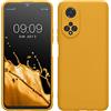 kwmobile Custodia Compatibile con Honor X7 Cover - Back Case per Smartphone in Silicone TPU - Protezione Gommata - miele