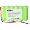 vhbw batteria sostituisce Compex 032002690 per strumentazione medica (1800mAh, 7,2V, NiMH)