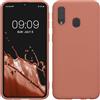 kwmobile Custodia Compatibile con Samsung Galaxy A40 Cover - Back Case per Smartphone in Silicone TPU - Protezione Gommata - rosa invernale