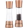 Cole & Mason Set regalo per macinino di sale e pepe in rame, modello Derwent, 19 cm