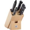 ZWILLING Gourmet 6-tlg, Messerblockset, Natur nature