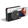 AgfaPhoto Fotocamera istantanea AgfaPhoto da 10 MP con display LCD da 1,7 pollici e Bluetooth, cartuccia per 8 foto inclusa, nera ASQS33BK