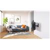 Vogel`s Vogel's Comfort TVM 3625 - Kit di montaggio (staffa, striscia di interfaccia, striscia di interfaccia display) - per schermo piatto (full-motion) - nero - dimensioni dello schermo: 101,6-177,8 cm (40"-70") - montaggio a parete
