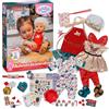 BABY born Calendario dell'Avvento BABY born 43cm, Set di vestiti per bambole, 3 anni/anni
