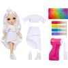 MGA Entertainment Rainbow High Air Brush & Create Fashion Dolls - Purple Eyes