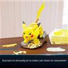Spinmaster 4D Build , Pokémon Pikachu, Kit di Modellismo 3D, Puzzle per Adulti, 201 pezzi,