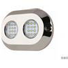 Motomarine Faro Subacqueo WK LED-120W in Acciaio Inox - Luce Azzurra
