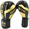 Hobngmuc Guantoni Da Boxe Per Ragazzi E Ragazze - Guanti Comodi Con Fascette Per 6-12 Anni - Protezioni Per Allenamento, Sparring E Combattimento