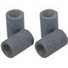 kwmobile 4X Pietra affilatrice Compatibile con Punte Freccette - Diametro 1,5cm Lunghezza 2,4cm - per frecce Metalliche Non Adatto per E-Dart