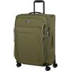 Samsonite Spark SNG Eco - Valigia Morbida 67 cm Media - Trolley con 4 Ruote, Lucchetto TSA, Leggera & Espandibile - Verde (Olive)