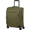 Samsonite Spark SNG Eco - Valigia Bagaglio a Mano 55 x 40 x 23 cm - Trolley Cabina Morbido per EasyJet & la maggior parte delle Compagnie, Espandibile, 48/55L - Verde (Olive)