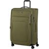 Samsonite Spark SNG Eco - Valigia Morbida 79 cm Grande - Trolley con 4 Ruote, Lucchetto TSA, Leggera & Espandibile - Verde (Olive)