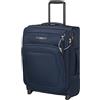 Samsonite Spark SNG Eco - Valigia Bagaglio a Mano, Upright 2 Ruote Morbida 55 x 40 x 20/23 cm, Conforme Ryanair & EasyJet, Espandibile, 48.5/57 L - Blu (Midnight Blue)