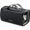 Yongany Trousse per trucchi con scomparti, organizer arrotolabile 4 in 1, impermeabile, beauty case, per viaggi, donne, uomini, bagno, viaggi di lavoro, Nero , Refer to description, Unisex